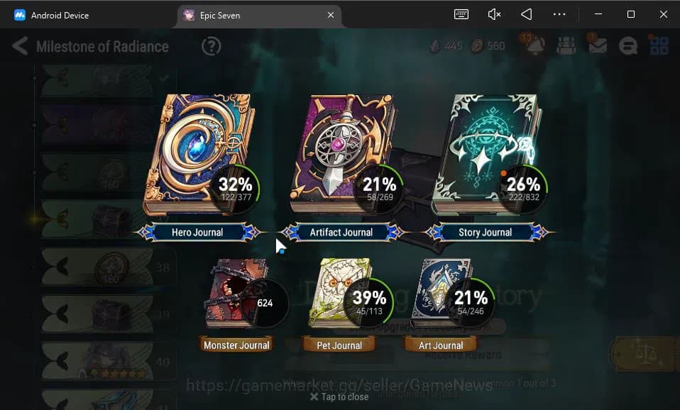 Epic Seven Accounts GLOBAL Unverif|New Era|7 ML(LOTScales,SP Politis,S image 17