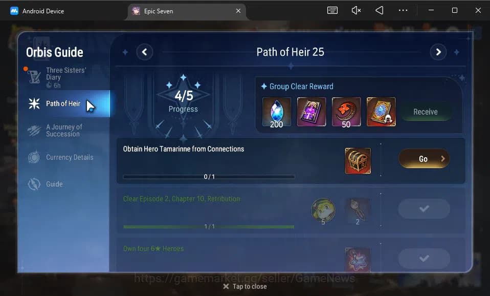 Epic Seven Accounts GLOBAL Unverif|New Era|7 ML(LOTScales,SP Politis,S image 19