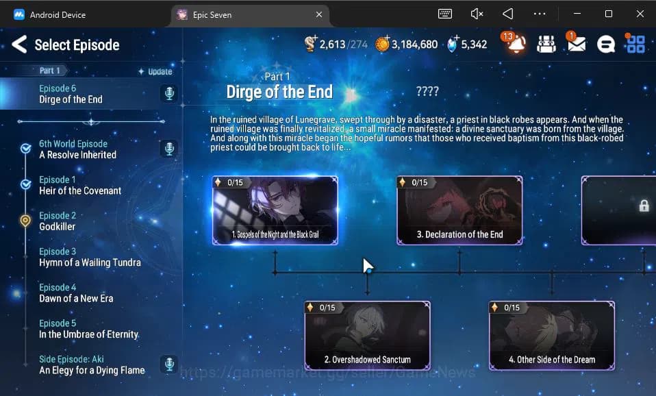 Epic Seven Accounts GLOBAL Unverif|New Era|7 ML(LOTScales,SP Politis,S image 6