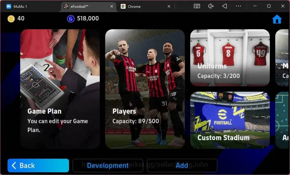 eFootball Accounts ANDROID|PW 2960|Epc Frank Lampard|Epc Ronaldinho G image 1
