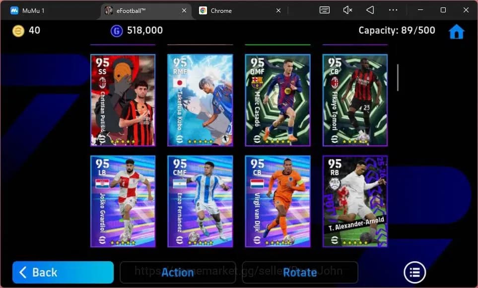 eFootball Accounts ANDROID|PW 2960|Epc Frank Lampard|Epc Ronaldinho G image 6