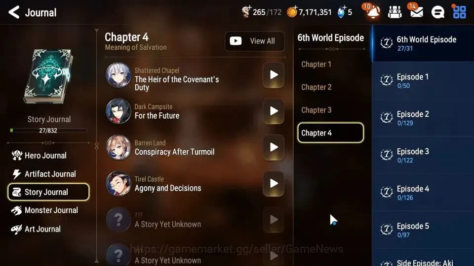 Epic Seven Accounts GLOBAL Unverif|New Era|Starter 3 ML(Salome,DK Shar image 10