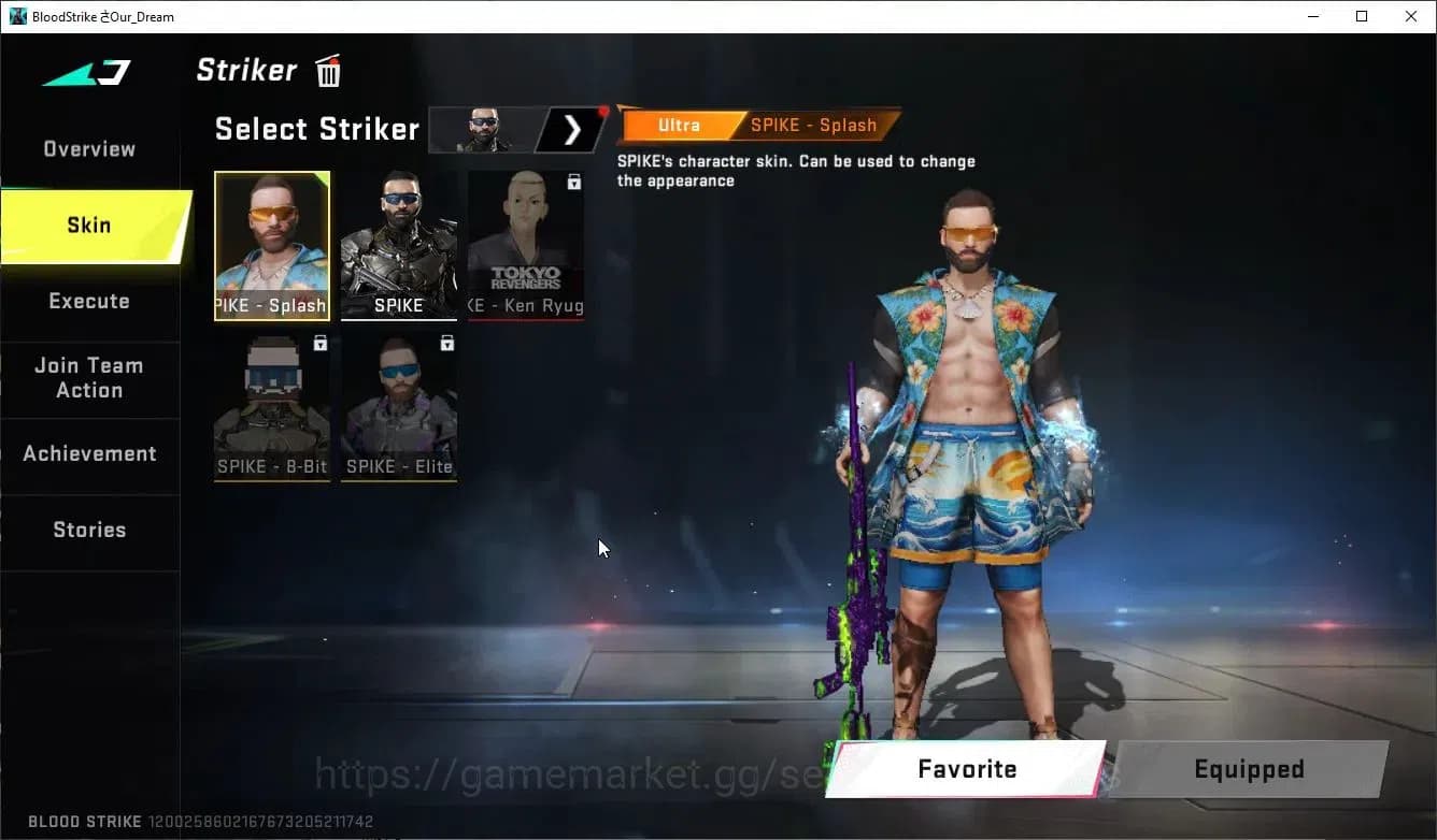 Blood Strike Accounts Asia|ETERNAL Zero,DeAgle+MELEE DualBlades,Collab 7 image 12