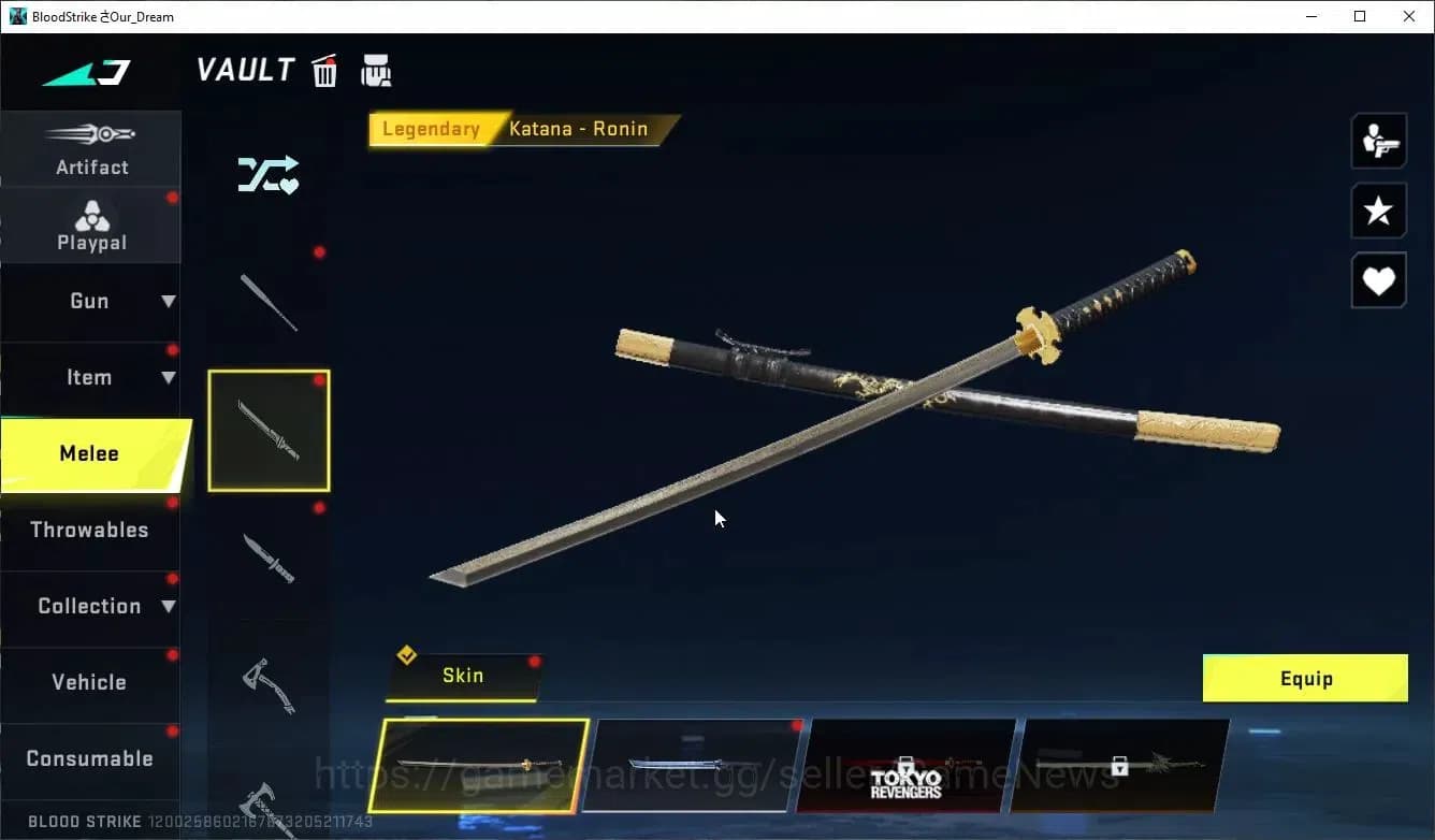 Blood Strike Accounts Asia|ETERNAL Zero,DeAgle+MELEE DualBlades,Collab 7 image 16