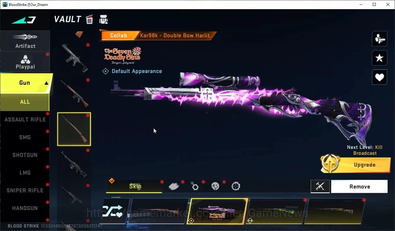 Blood Strike Accounts Asia|ETERNAL Zero,DeAgle+MELEE DualBlades,Collab 7 image 18