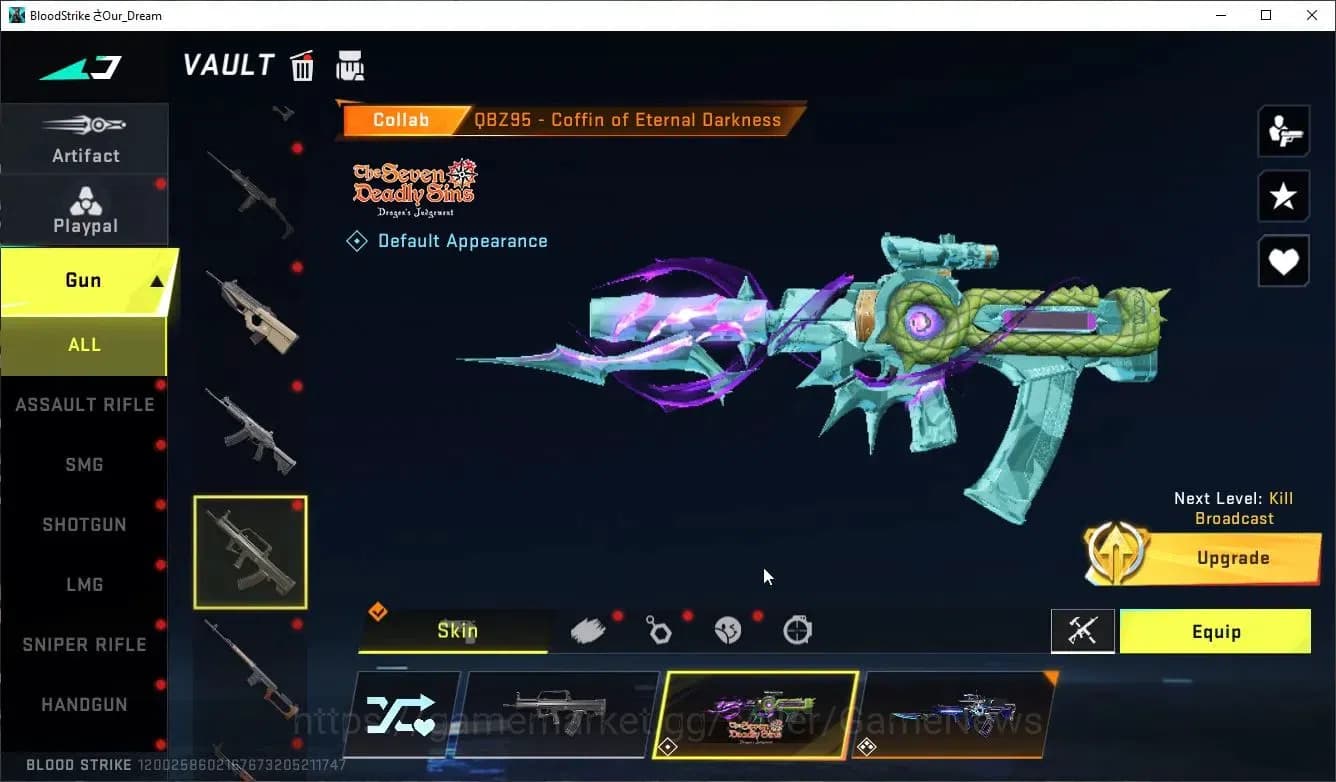 Blood Strike Accounts Asia|ETERNAL Zero,DeAgle+MELEE DualBlades,Collab 7 image 19