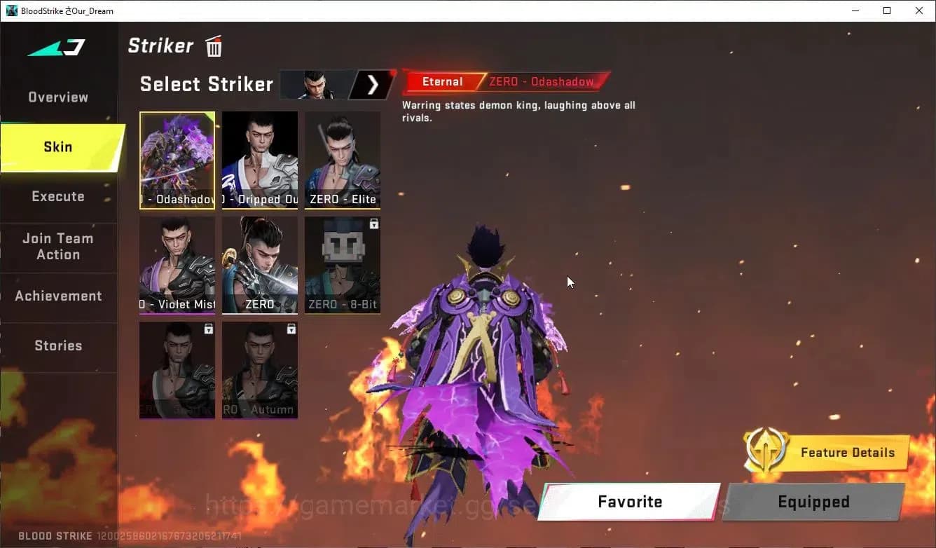 Blood Strike Accounts Asia|ETERNAL Zero,DeAgle+MELEE DualBlades,Collab 7 image 3