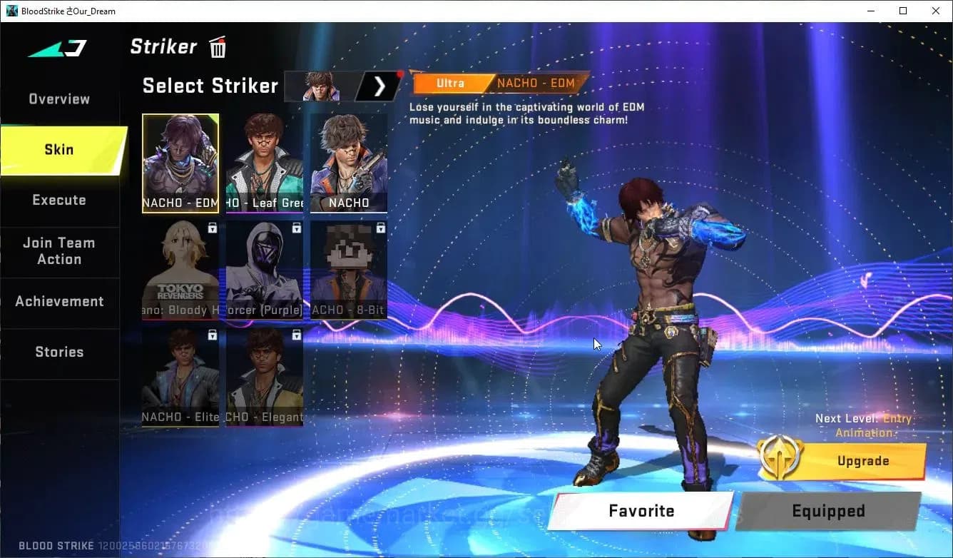 Blood Strike Accounts Asia|ETERNAL Zero,DeAgle+MELEE DualBlades,Collab 7 image 4