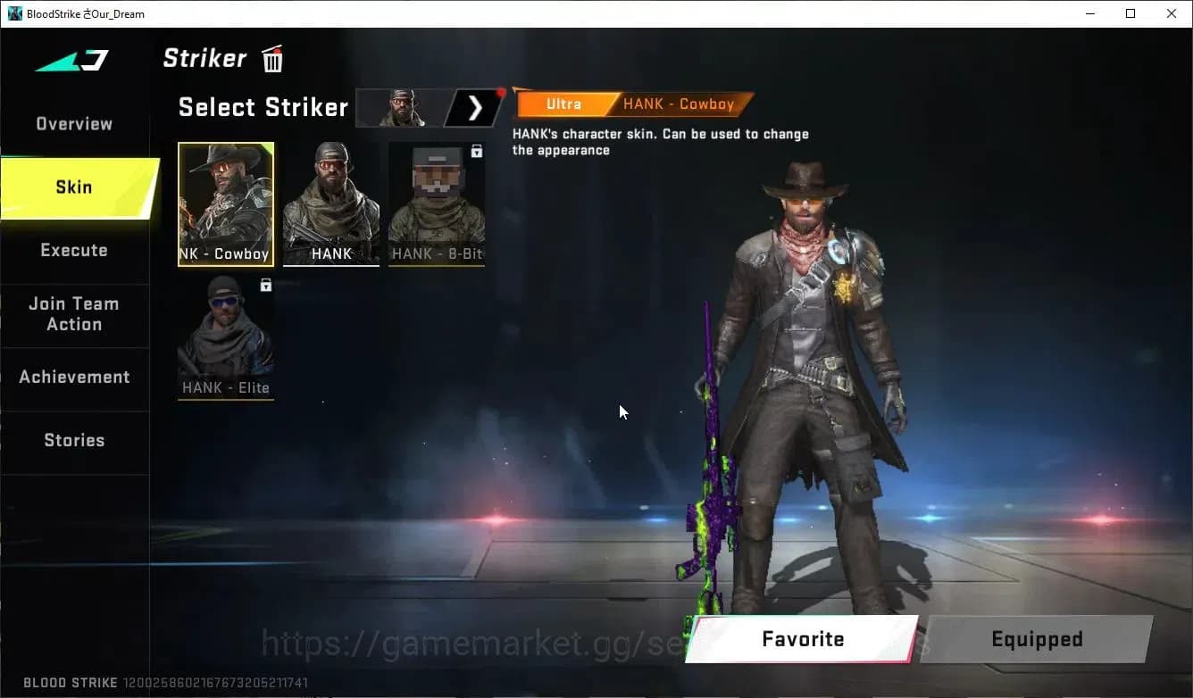 Blood Strike Accounts Asia|ETERNAL Zero,DeAgle+MELEE DualBlades,Collab 7 image 5