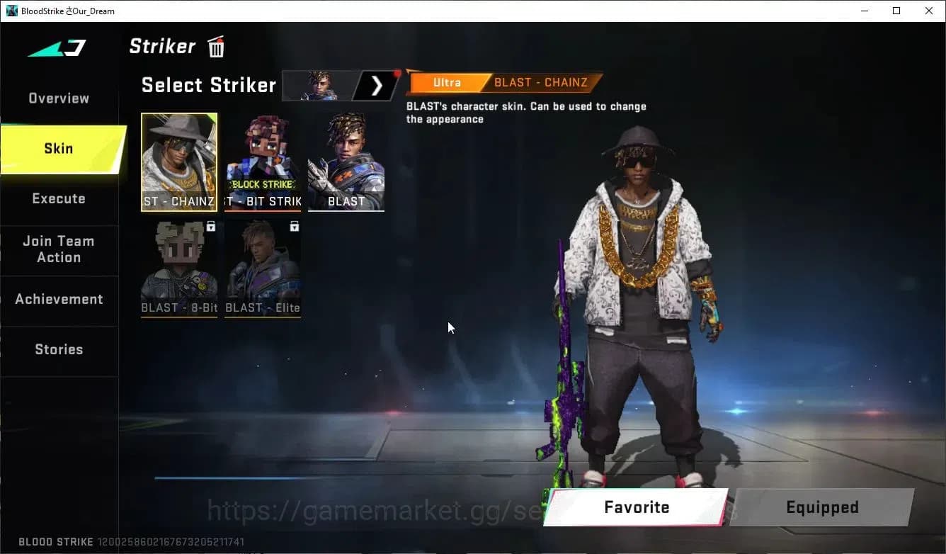Blood Strike Accounts Asia|ETERNAL Zero,DeAgle+MELEE DualBlades,Collab 7 image 8