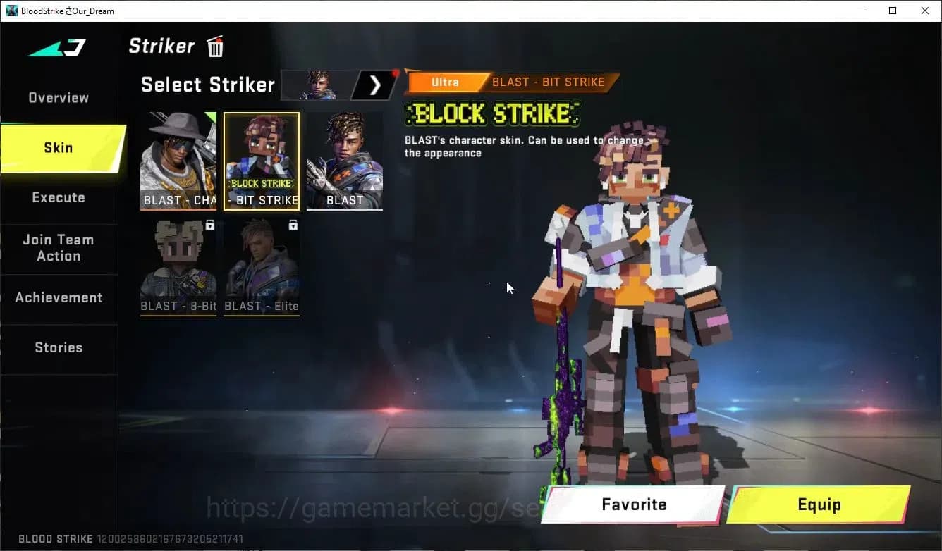 Blood Strike Accounts Asia|ETERNAL Zero,DeAgle+MELEE DualBlades,Collab 7 image 9