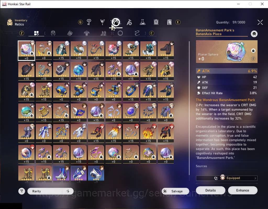 Honkai Star Rail Accounts Asia|TL 63|5 Limited|Yao Guang+Sign,Evernight+Sign image 6