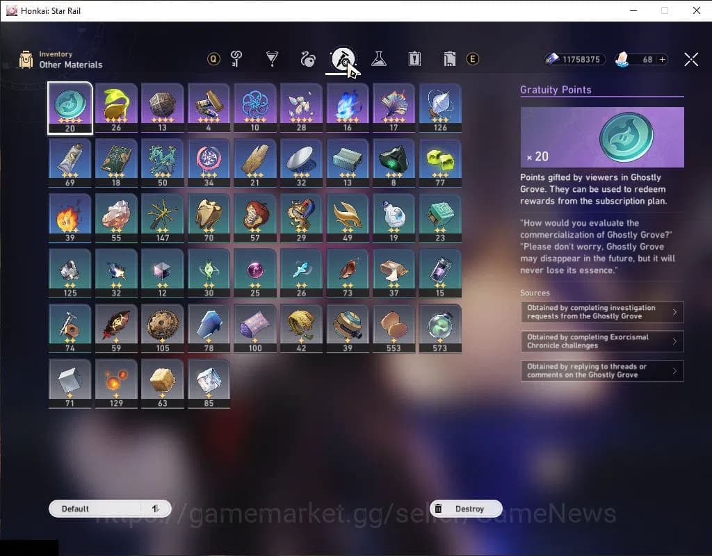 Honkai Star Rail Accounts Asia|TL 63|5 Limited|Yao Guang+Sign,Evernight+Sign image 7