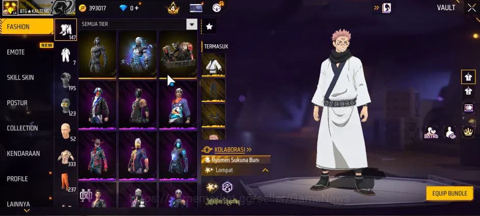 Free Fire Accounts Indonesia|M1887 Emerald Power|UMP Booyah 21 Lv4,FA image 7