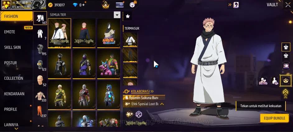 Free Fire Accounts Indonesia|M1887 Emerald Power|UMP Booyah 21 Lv4,FA image 8