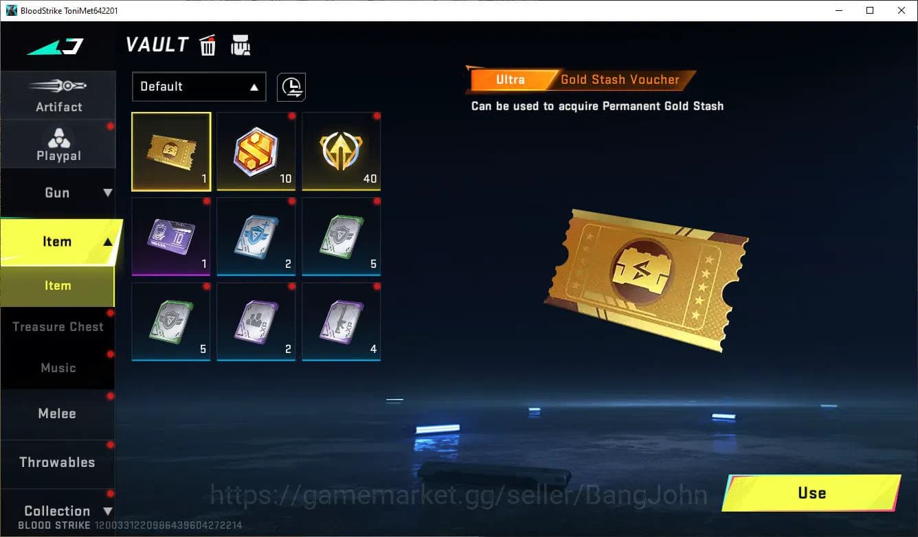 Blood Strike Accounts ASIA|COLLAB=KAR98K|ULTRA=M700,MP5,MORE DETAIL CEK image 4