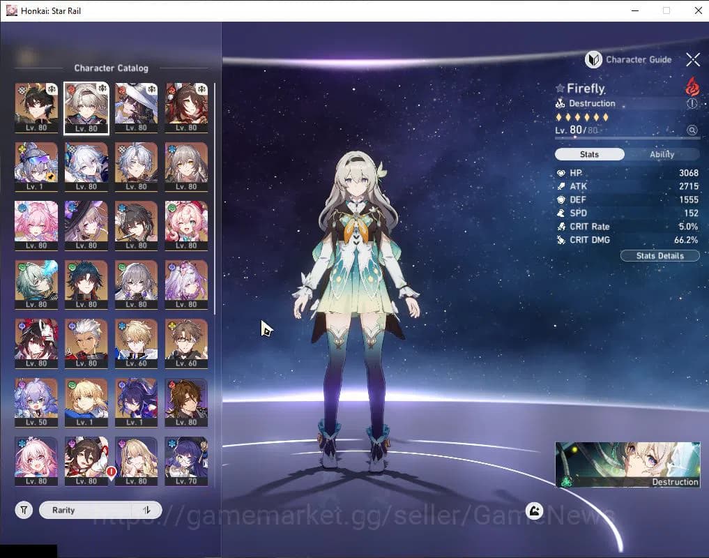 Honkai Star Rail Accounts ASIA|TL 70|16 Limited|[Phainon,Firefly,Archer,Cyre image 10