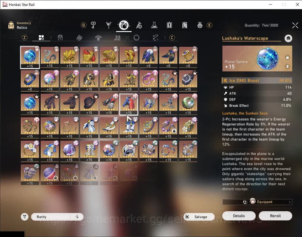 Honkai Star Rail Accounts ASIA|TL 70|16 Limited|[Phainon,Firefly,Archer,Cyre image 7