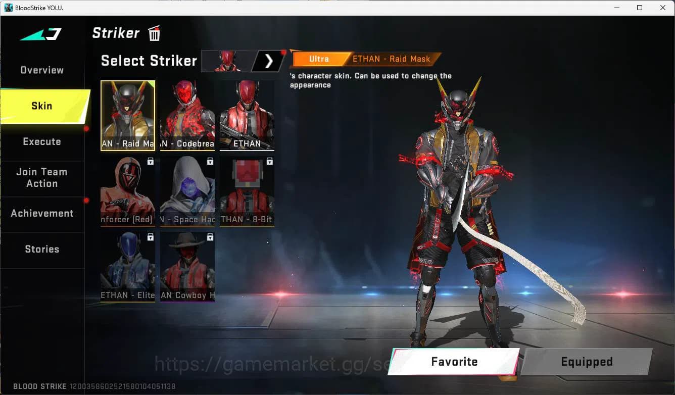 Blood Strike Accounts ASIA| ultra(ethan, hank, katya), zanpakuto, Eter A image 1