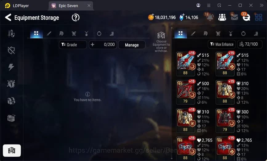 Epic Seven Accounts Global Unverif | 7ML | Sigret | Muwi | Fenne | Vli image 10