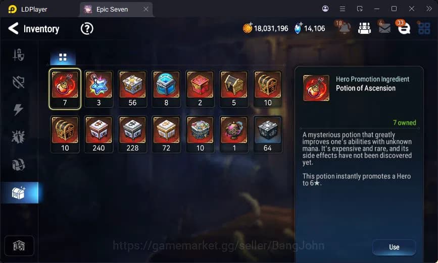 Epic Seven Accounts Global Unverif | 7ML | Sigret | Muwi | Fenne | Vli image 11