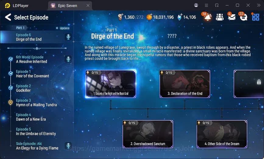 Epic Seven Accounts Global Unverif | 7ML | Sigret | Muwi | Fenne | Vli image 9
