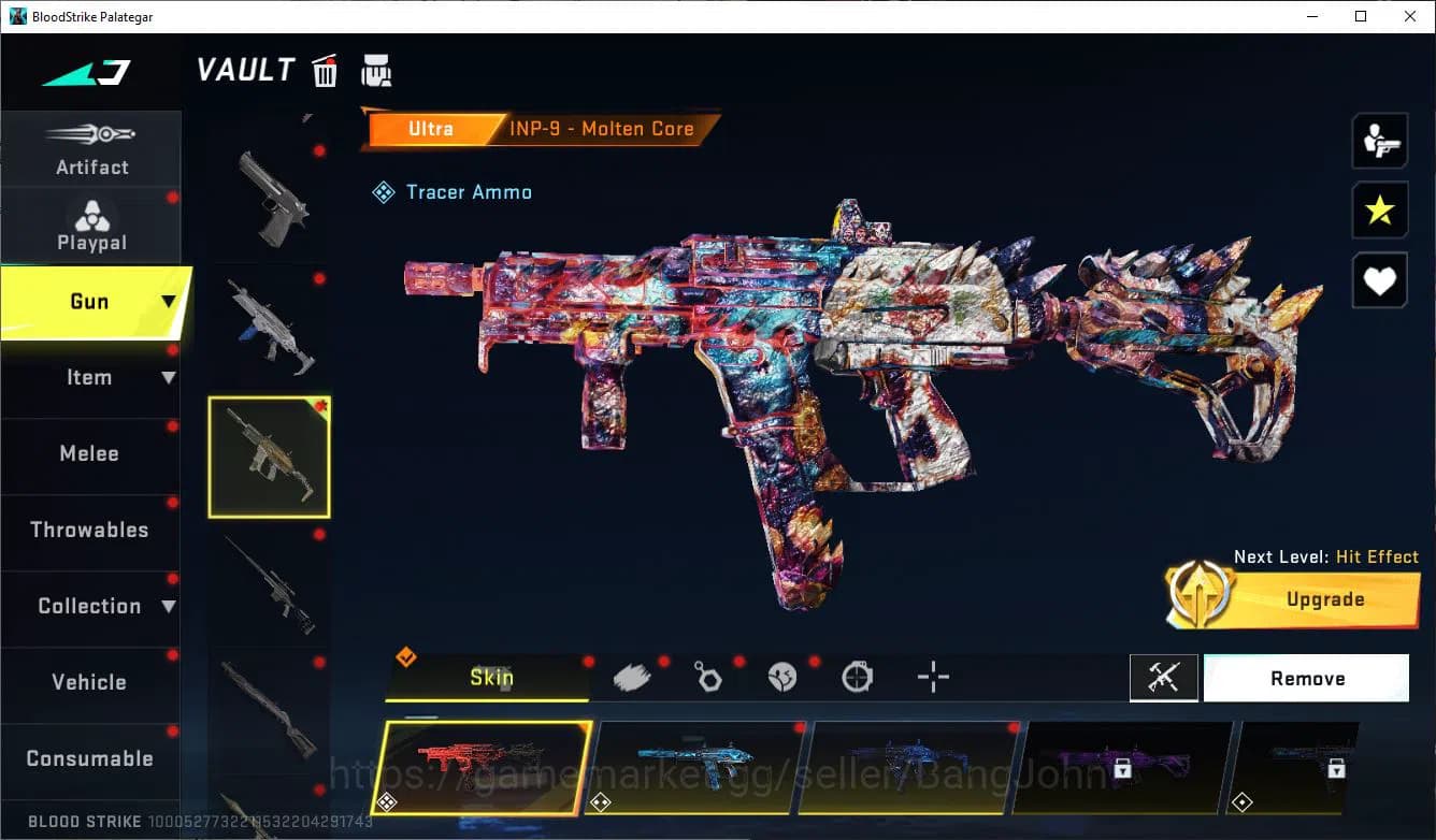 Blood Strike Accounts ASIA|COLLAB=AK47,KAR98K,QBZ95|LIMITED=BTF KNIFE,MP image 14