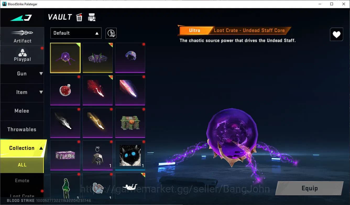 Blood Strike Accounts ASIA|COLLAB=AK47,KAR98K,QBZ95|LIMITED=BTF KNIFE,MP image 4