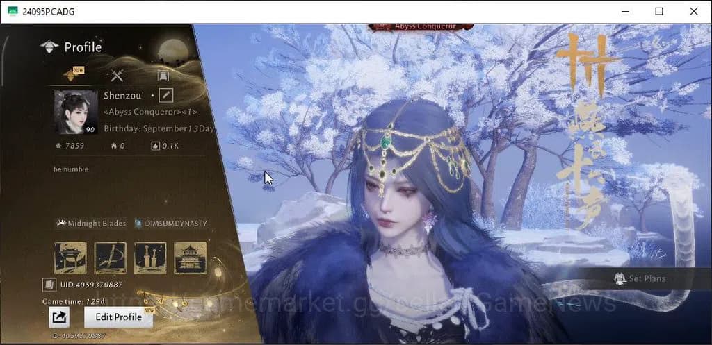 Where Winds Meet Accounts GLOBAL|Lv 90|GS 26K|Abyss Conq 1|1 Harmonic C|Eleg image 1