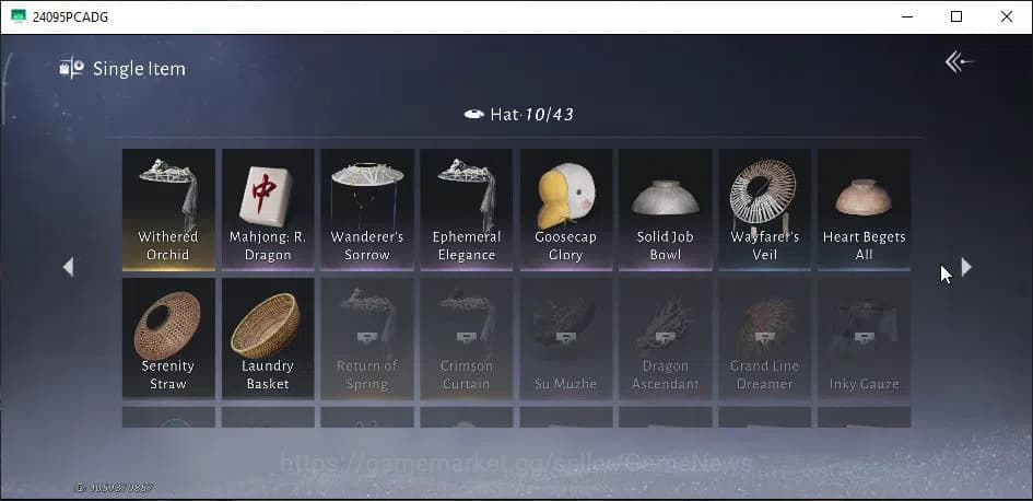 Where Winds Meet Accounts GLOBAL|Lv 90|GS 26K|Abyss Conq 1|1 Harmonic C|Eleg image 14