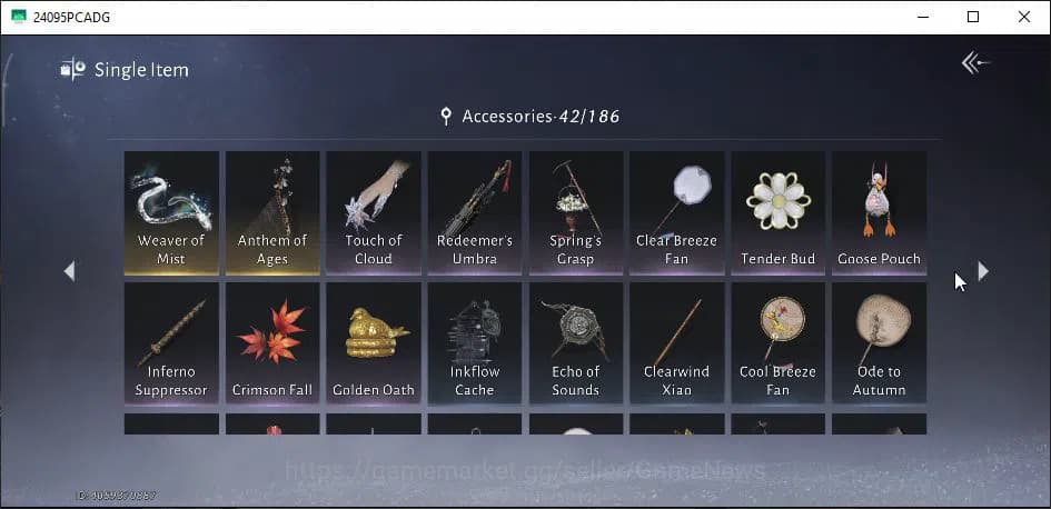 Where Winds Meet Accounts GLOBAL|Lv 90|GS 26K|Abyss Conq 1|1 Harmonic C|Eleg image 15