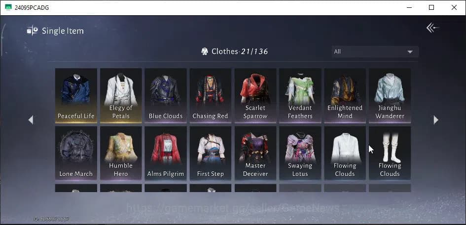 Where Winds Meet Accounts GLOBAL|Lv 90|GS 26K|Abyss Conq 1|1 Harmonic C|Eleg image 18