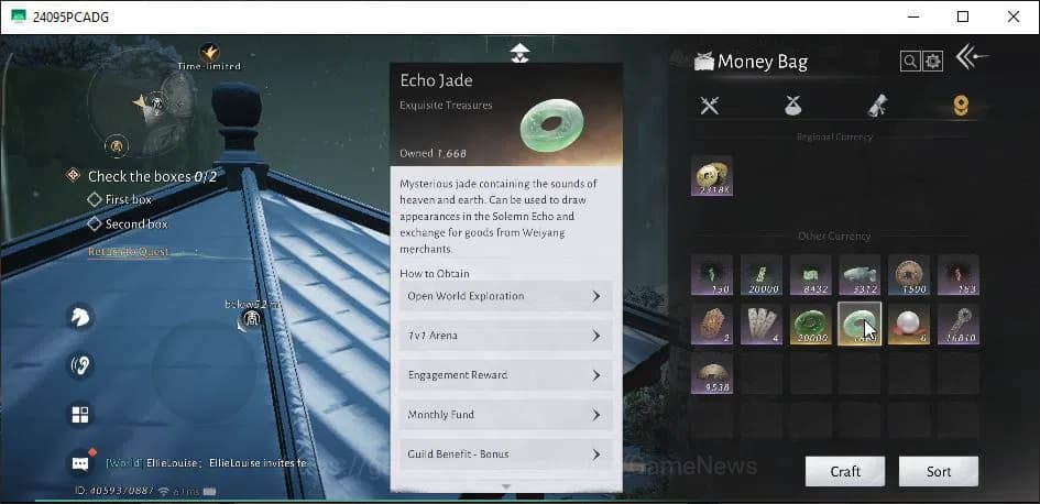 Where Winds Meet Accounts GLOBAL|Lv 90|GS 26K|Abyss Conq 1|1 Harmonic C|Eleg image 9