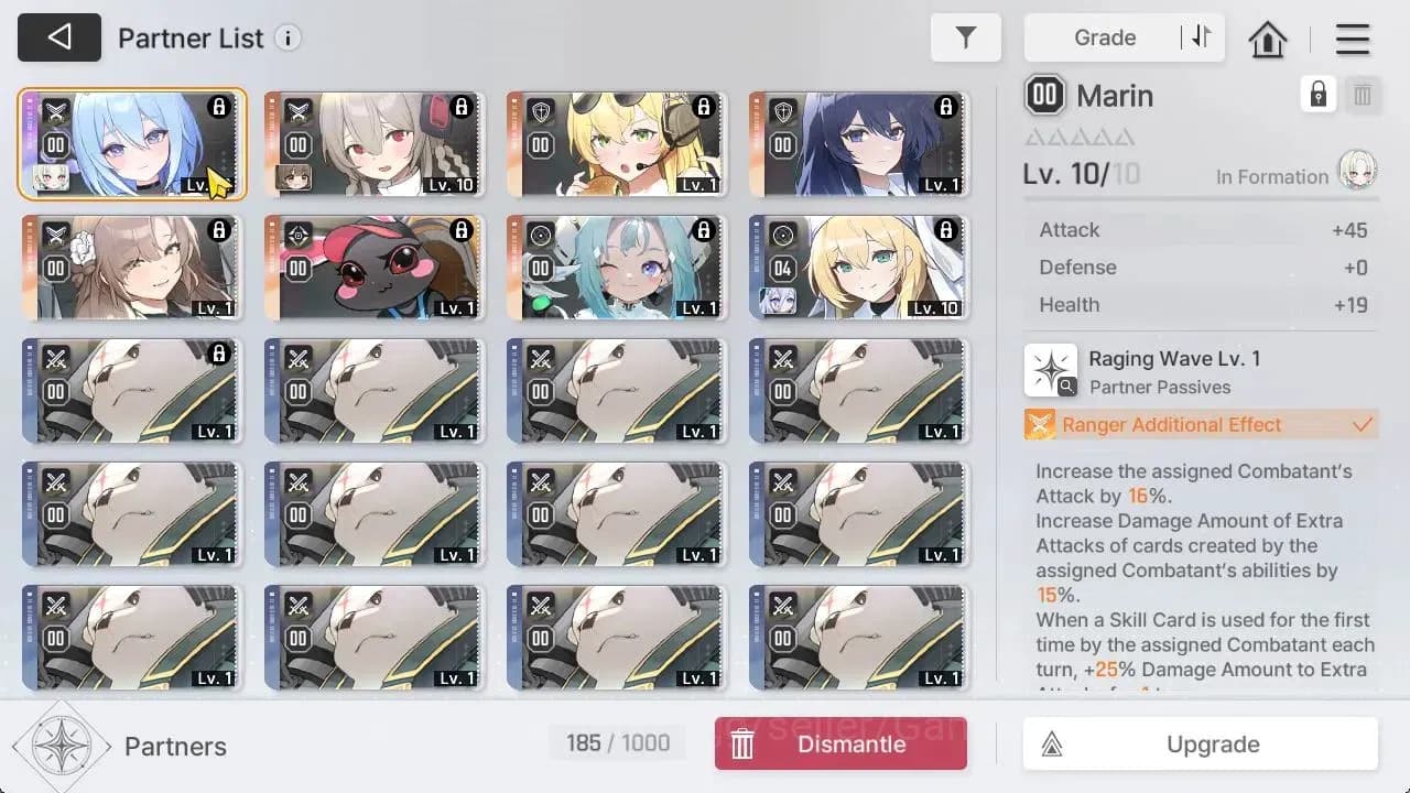 Chaos Zero Nightmare Accounts GLOBAL|Lv31|5 SSR[Heidemarie,Narja,Rita,Veronica,K image 6