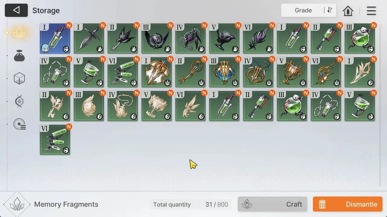 Chaos Zero Nightmare Accounts GLOBAL|Lv31|5 SSR[Heidemarie,Narja,Rita,Veronica,K image 7