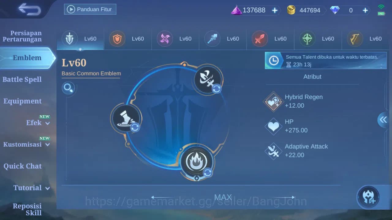 Mobile Legends: Bang Bang Accounts GLOBAL Hero 132 Skin 240 KOF Chou | Luckybox Kagur image 11