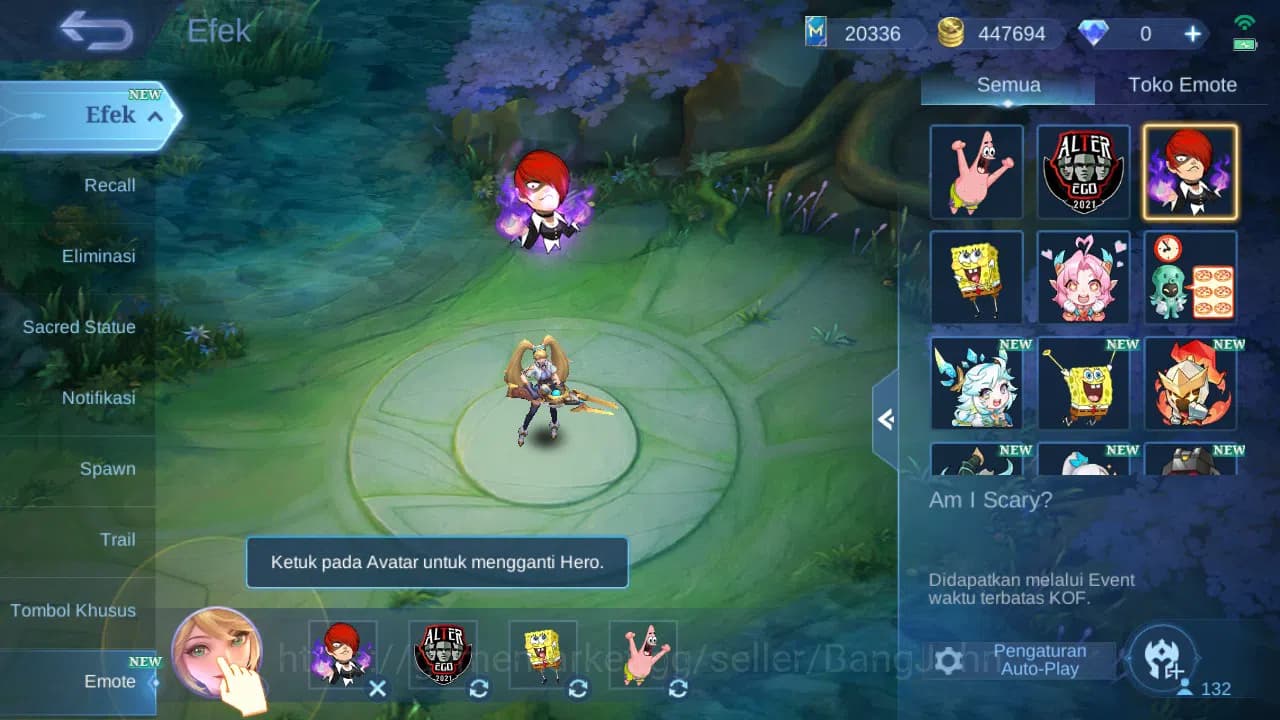 Mobile Legends: Bang Bang Accounts GLOBAL Hero 132 Skin 240 KOF Chou | Luckybox Kagur image 13