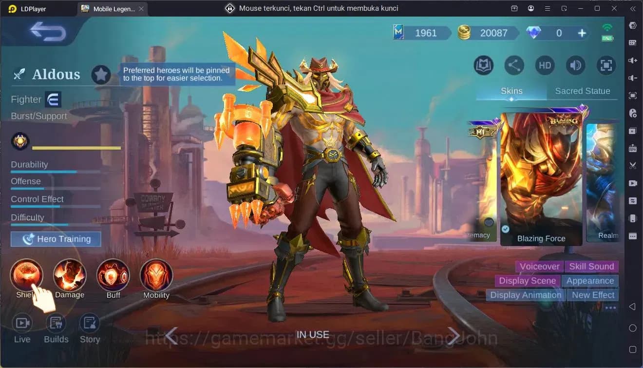 Mobile Legends: Bang Bang Accounts Global|Hero 81|Skin 136|Expert|sandrio Floryn|CC N image 1