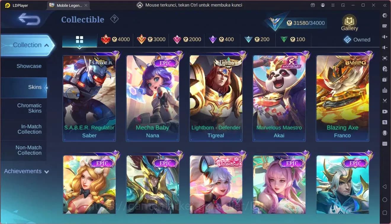 Mobile Legends: Bang Bang Accounts Global|Hero 81|Skin 136|Expert|sandrio Floryn|CC N image 14