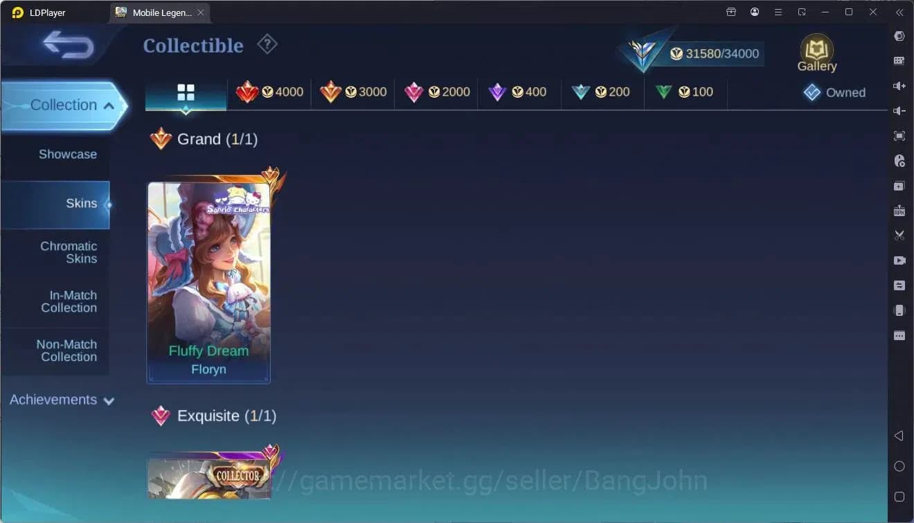 Mobile Legends: Bang Bang Accounts Global|Hero 81|Skin 136|Expert|sandrio Floryn|CC N image 16