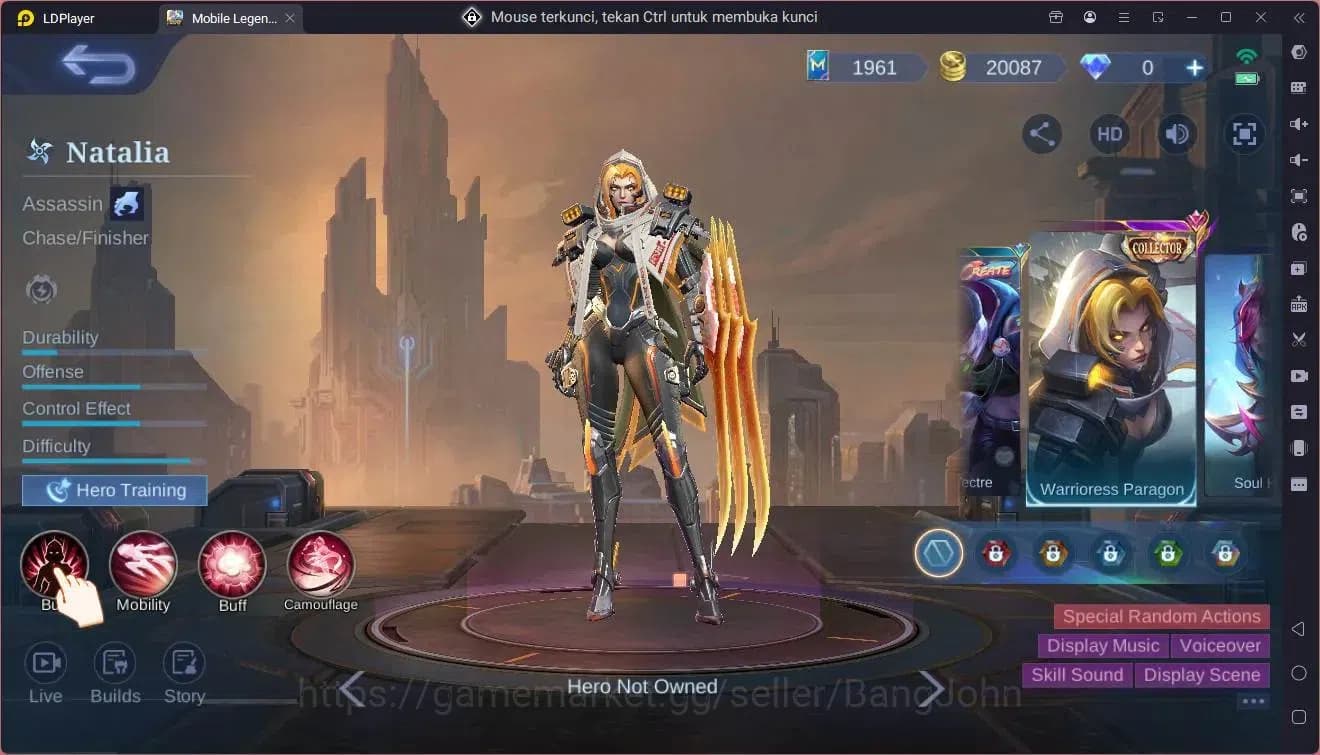 Mobile Legends: Bang Bang Accounts Global|Hero 81|Skin 136|Expert|sandrio Floryn|CC N image 7
