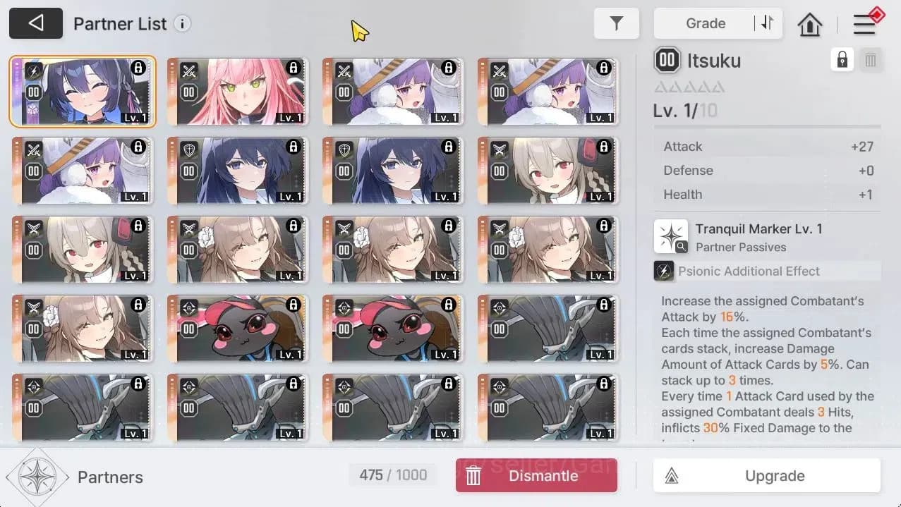 Chaos Zero Nightmare Accounts GLOBAL Lv54|6 SSR[HeidemariM2,Haru,MeiLin,Veronica image 6