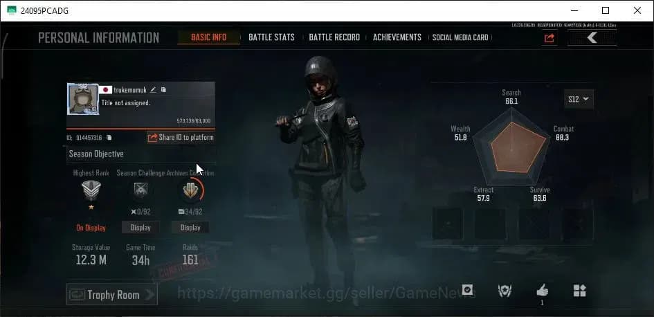 Arena Breakout Accounts MOBILE|MOBILE Lv30|SV 12M|CV 8,5M|SS AX50|DA ACE31 image 2