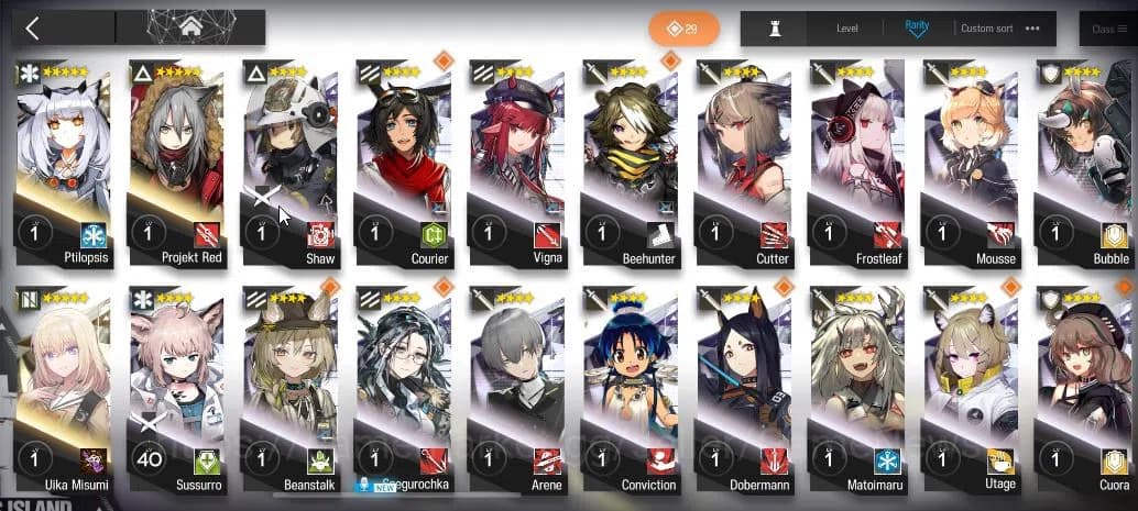 Arknights Accounts Lv 42 | 82 OP+4 Skin | 8K Oro | 2 Limited | Sakiko image 6
