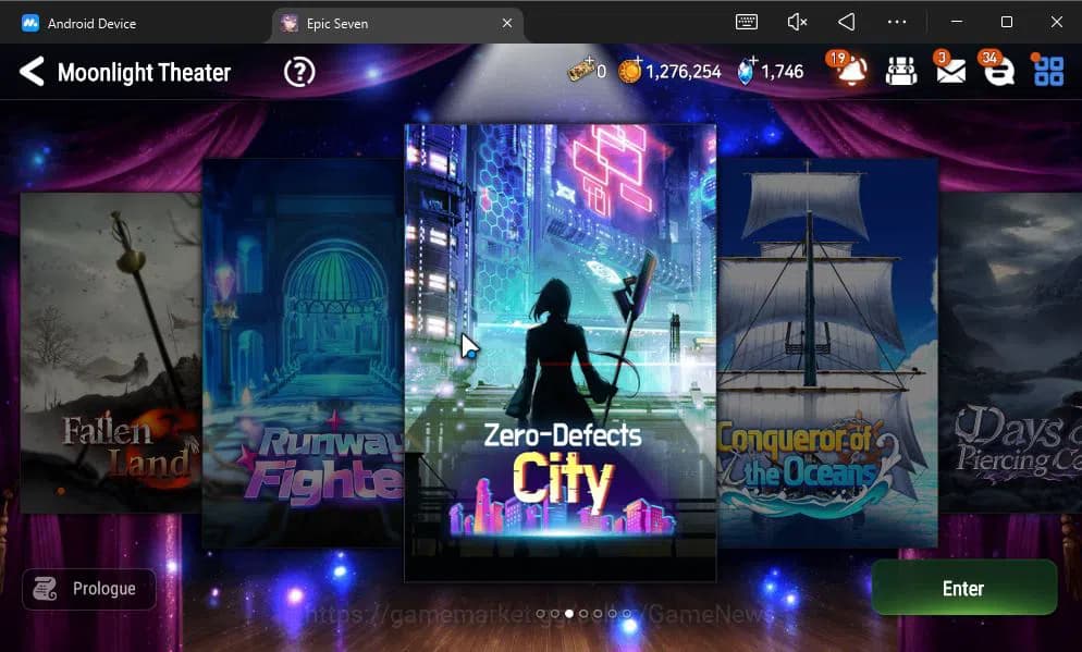 Epic Seven Accounts GLOBAL UNVERIF|7 ML(Salome,LOT Scales,Rof Light,Et image 20