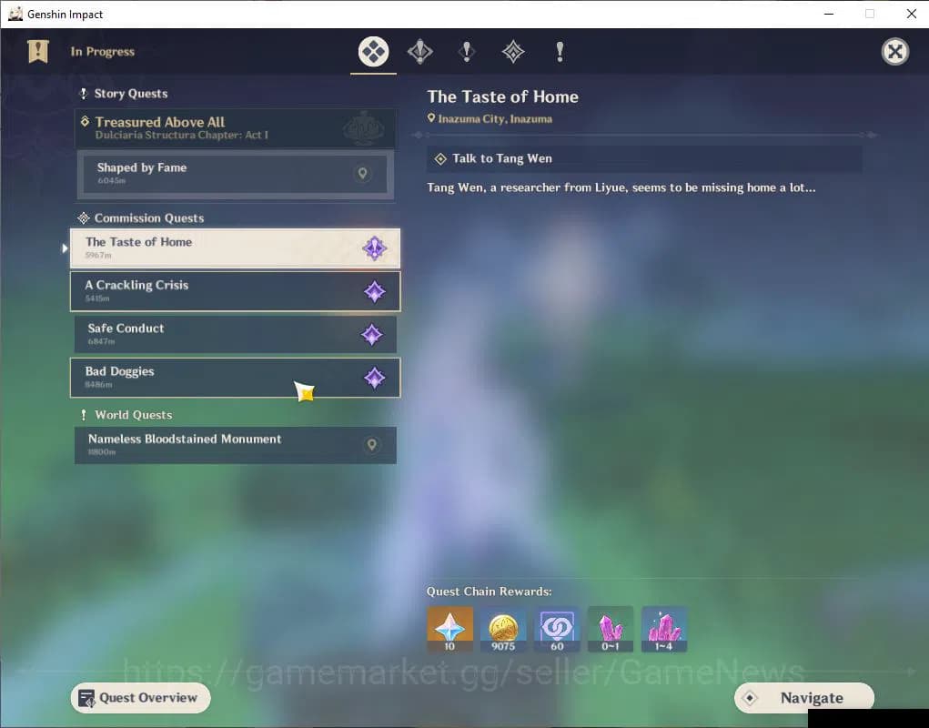 Genshin Impact Accounts ASIA|AR60|16Limit+7(*5Weapon)|PremTeam(Skirk,Mavui image 12