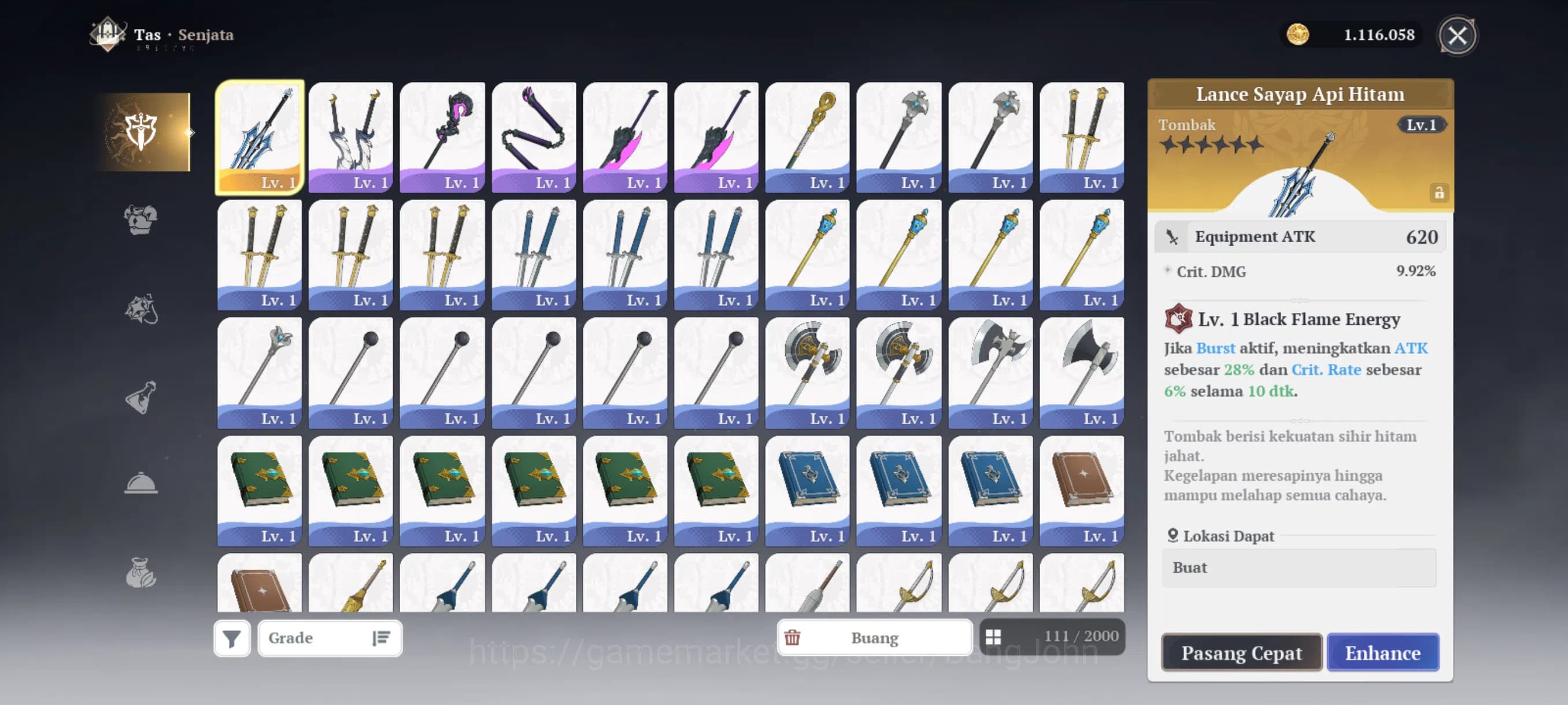 The Seven Deadly Sins: Origin Accounts EUROPE | Fresh Starter Lvl 2 |2 SSR| Escanor , Gui image 3