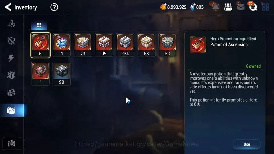 Epic Seven Accounts Server|UnVerif|11 ML Heroes: Boss Arunka, Salome. image 19