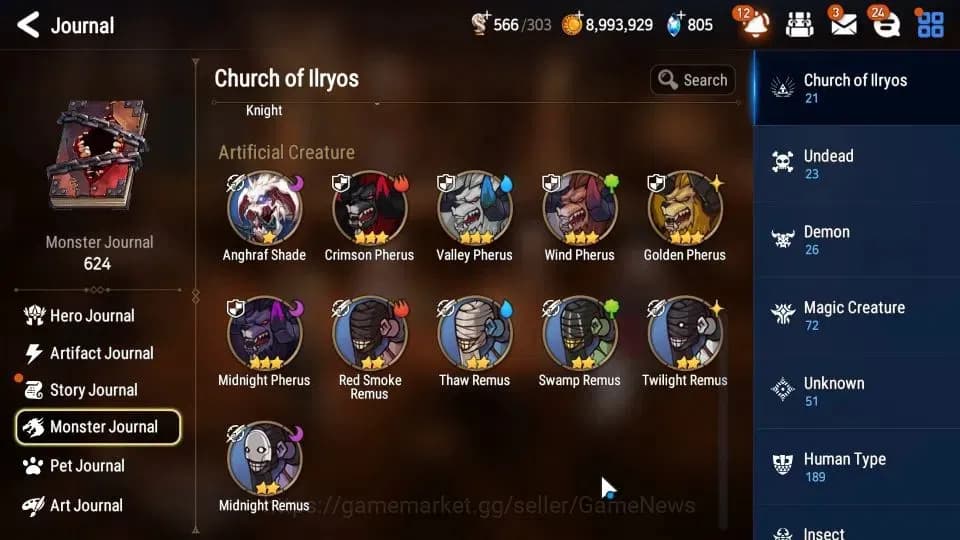 Epic Seven Accounts Server|UnVerif|11 ML Heroes: Boss Arunka, Salome. image 20