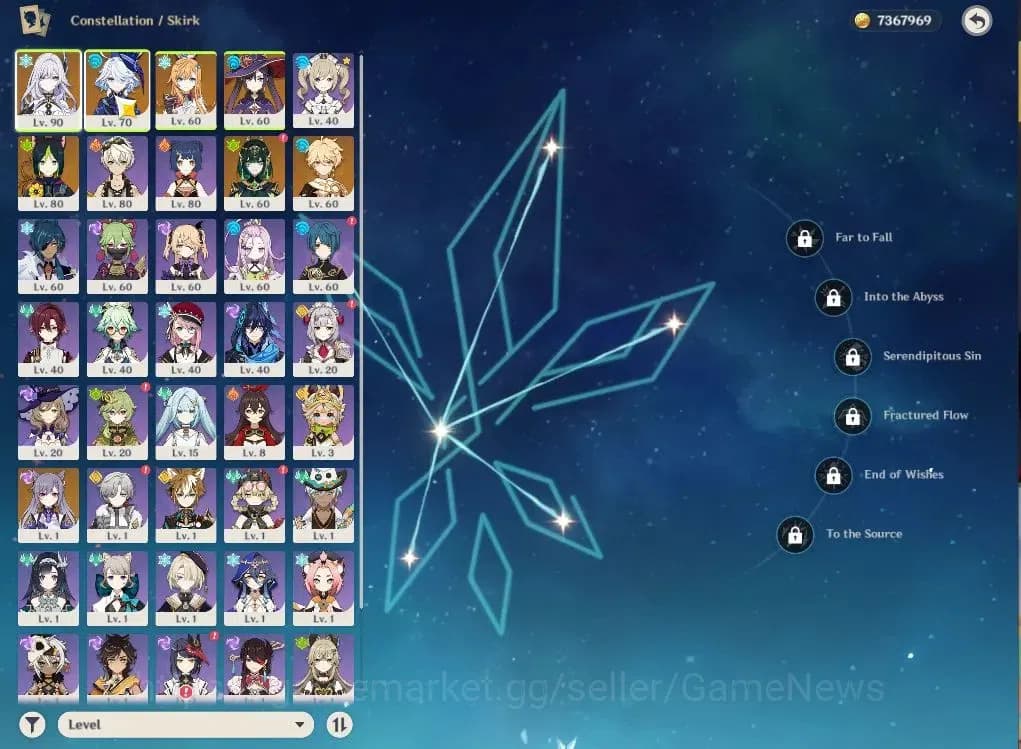 Genshin Impact Accounts ASIA|AR55|SemiPreamTeam Skrik|4Limited+36(*4Charac image 3